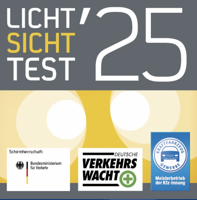 Licht-Test Plakette 2025 Licht-Test Plakette